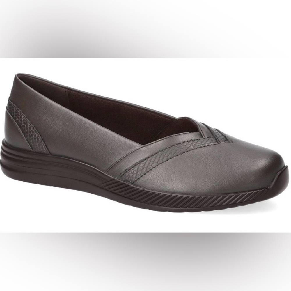 Easy Street‎ Kiera Women's Comfort Slip-On Flats Dark Brown
